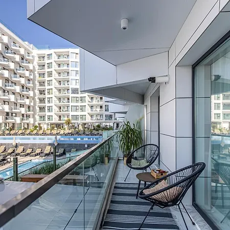 Aqua Vista Infinity Apartament Lux Vedere La Mare - & Spa Năvodari